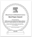 Biosensors and Bioelectronics Best Paper Award 2020/2021