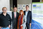 Staatssekretär Rust und Landtagsabgeordnete Rolland besuchen IMTEK-Startup SmartExergy WMS GmbH
