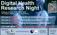 Digital Health Research Night on 3rd July, 2024