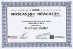 Chair of Microelectronics awarded on the IEEE MWSCAS 2007 Chair of Microelectronics awarded on the IEEE MWSCAS 2007