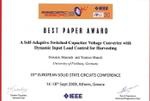 ESSCIRC Best Paper Award goes to Dominic Maurath ESSCIRC Best Paper Award goes to Dominic Maurath