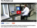 On screen: discover the portable lab in a movie at youris.com - the European Research Media Center