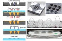 Precise aspherical lenses from common lab tools