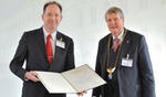 Roland Zengerle Receives Certificate from National Academy of Sciences